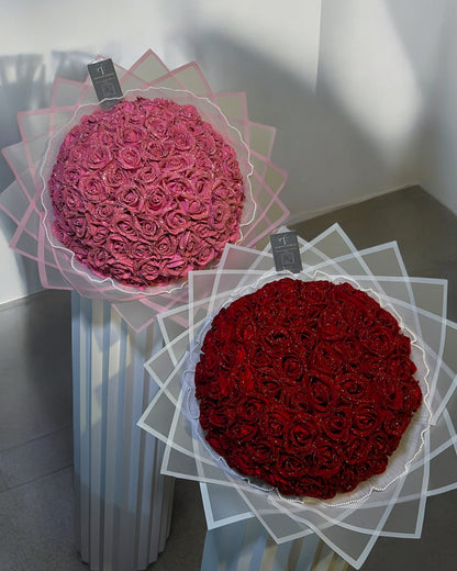 Luxe Pearl Rose Bouquet
